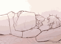 sleepy sushi GIF