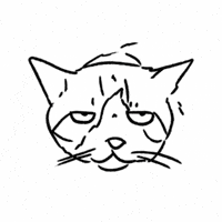 Grumpy Cat GIF by butpoorlydrawn