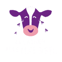 Vegan Luve Sticker by MADE WITH LUVE