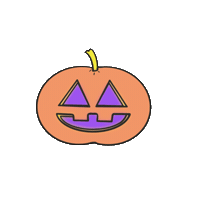 Jack O Lantern Halloween Sticker