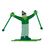 Ski Sticker by Gösser