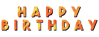Happy Birthday Sticker