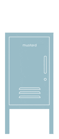 Ocean Locker Sticker by mustard made