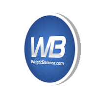 WrightBalance golf swing david wright golf tip golf coach Sticker