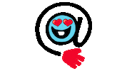 i love you hearts Sticker by SWR Kindernetz