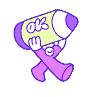 All Right Smile Sticker by NORA studio