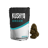 Weed Dream Sticker by Kushy Dreams