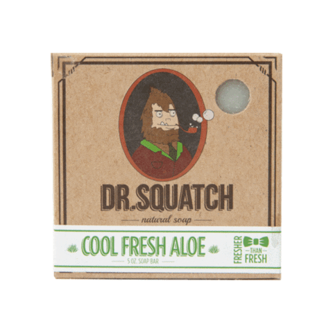 Aloe Squatch Sticker by DrSquatchSoapCo
