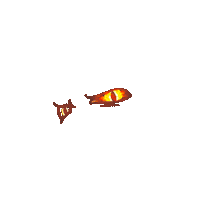 kemoefendi fire eyes eyez burning eyes Sticker