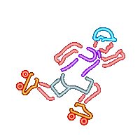 Night Neon Sticker