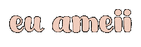 Eu Amei Sticker by Bel Diniz