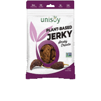 unisoyjerky chipotle smoky veganjerky unisoy Sticker