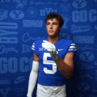 College Football Go Cougs GIF by BYU Cougars