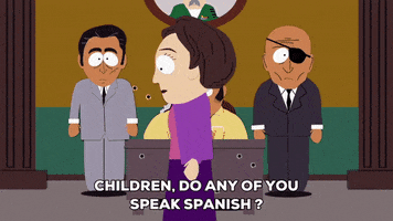 talking spanish GIF by South Park 