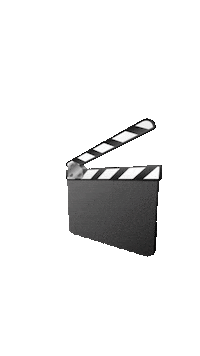 Cinema Clap Sticker by SionaraVideo