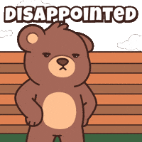 Teddy Bear No GIF by BEARISH