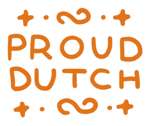 Proud Amsterdam Sticker by Eledraws (Eleonore Bem)