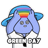Green Day Crypto Sticker by Kudai