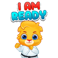 Kicking Lets Go Sticker by Lucas and Friends by RV AppStudios