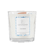 gemscentscandles candles gem scents candles Sticker