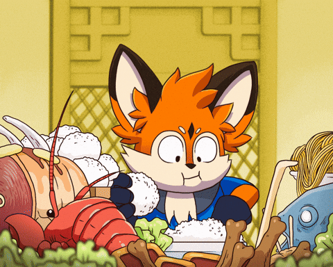 Hungry Crypto GIF by Foxy