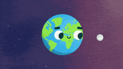 srtaconejo space moon earth planet GIF