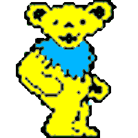 grateful dead bears STICKER