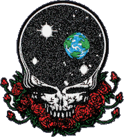 grateful dead stop STICKER