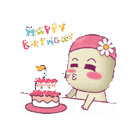 Celebrating Happy Birthday Sticker by Forever Living Products (M) Sdn Bhd