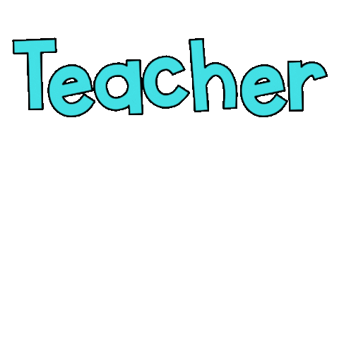 Happy Teacher Sticker by The Happy Teacher Gift Shop