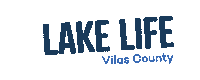 Lake Life Sticker by Vilas County, Wisconsin