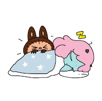 sleepy Sticker by Okokume