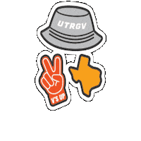 Utrgv Vaqueros Sticker by The University of Texas Rio Grande Valley