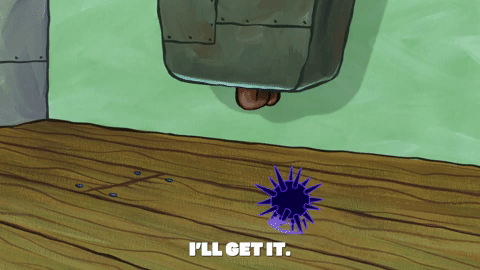 season 9 squid defense GIF by SpongeBob SquarePants