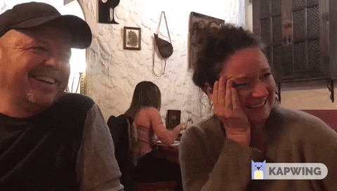 isabelvandenbroeck giphyupload laughing hihi GIF