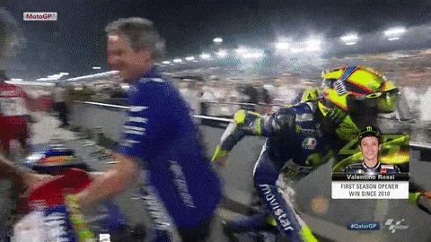 Valentino Rossi Party GIF by MotoGP™