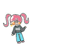 Girl Sticker