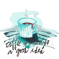Coffee Drink Sticker