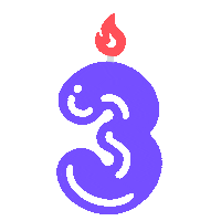 Birthday Candle Sticker by What to Expect