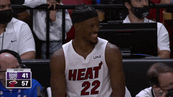 Miami Heat Smile GIF by NBA