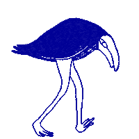 Bird Walk Sticker