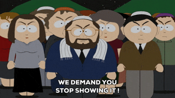 angry kyle broflovski GIF by South Park 