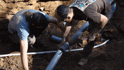 Digging Blue Collar GIF by JC Property Professionals