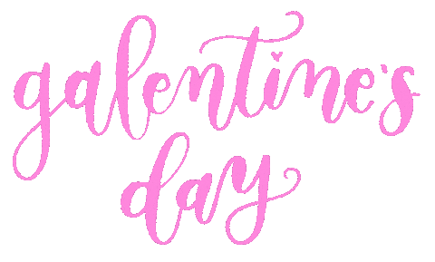 Galentines Day Gal Sticker by sipandscript