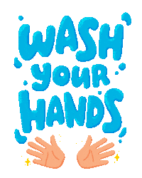 Health Hands Sticker by Carawrrr