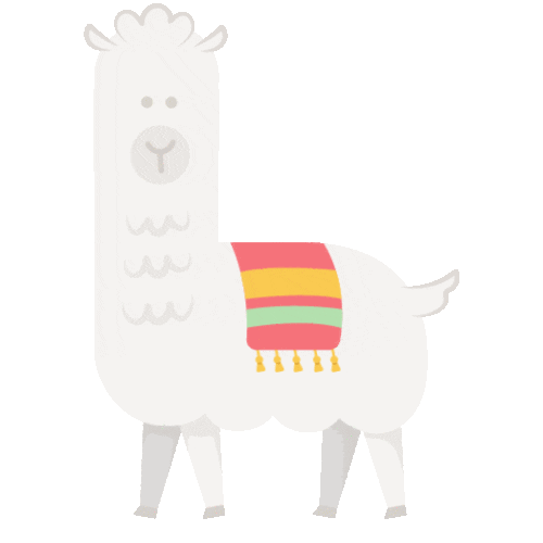 peru llama Sticker by Dulce Compañía