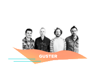 Guster Sticker by Live On The Green Music Festival
