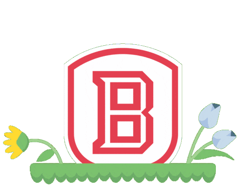 Spring Sticker by Bradley University