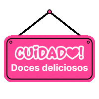 Cuidado Pao De Mel Sticker