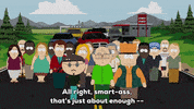 street crowd GIF by South Park 